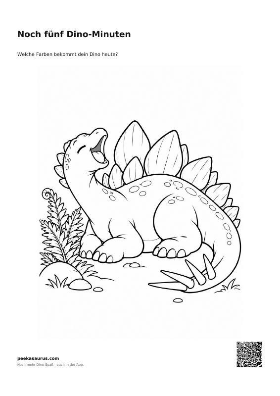 Noch fünf Dino-Minuten